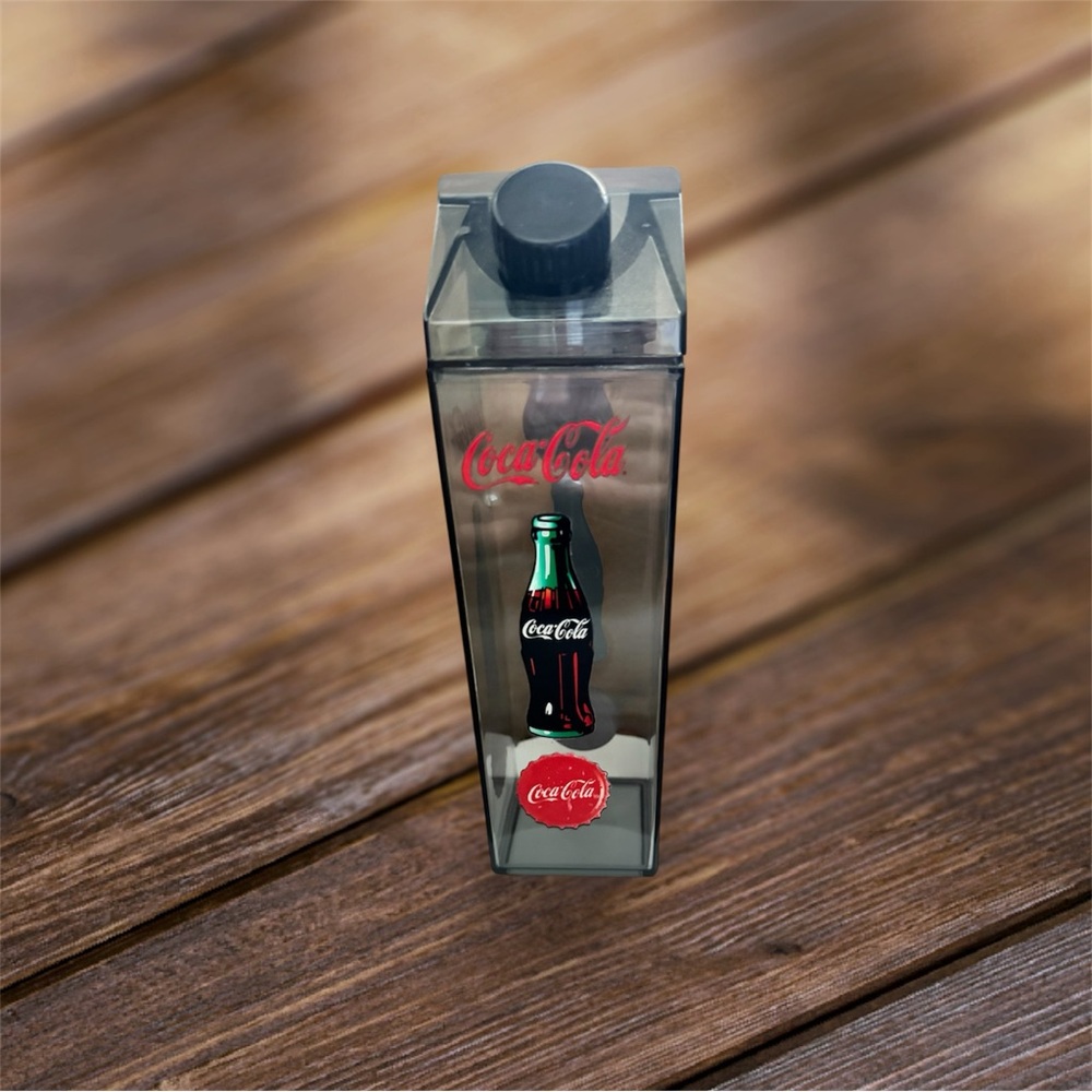 Coca-Cola acrylic milk container